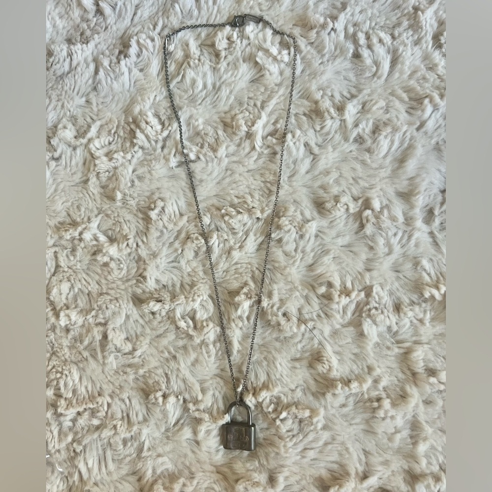 Vintage Tiffany lock necklace.
